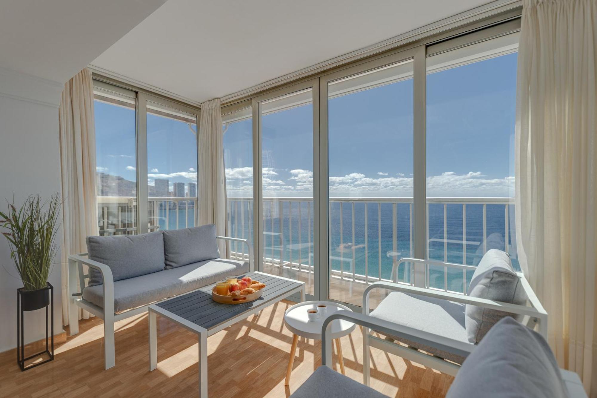 Frontline Panorama Penthouse Tormaraya Levante Benidorm Dış mekan fotoğraf